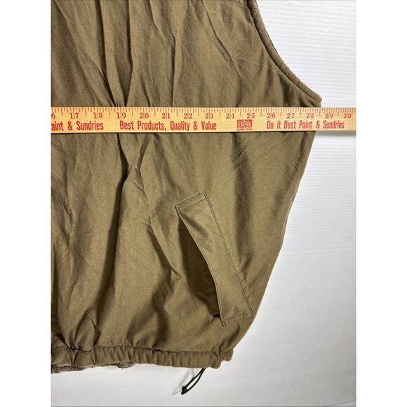 Scent Blocker Camo Sherpa Vest Mens 2 XL Reversible Wind Blocker Waterproof - Picture 8 of 12